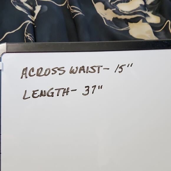 Studio By Liz Claiborne Black Florl Maxi Skirt Size 10 Whimsigoth Fairy Academia - Picture 11 of 11